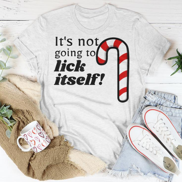 Christmas Adult Humor Lick ItselfParty T-Shirt Unique Gifts