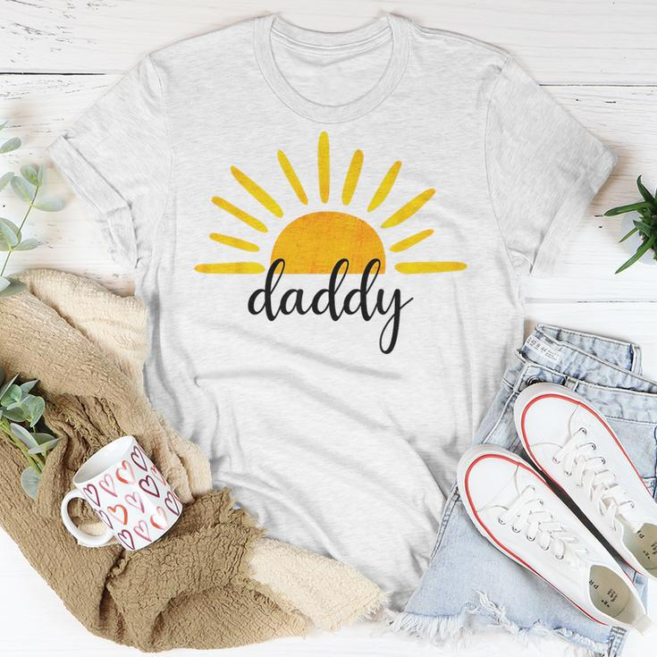 Daddy Of The Birthday First Trip Around The Sun Birthday Sun Funny Gifts Unisex T-Shirt Unique Gifts