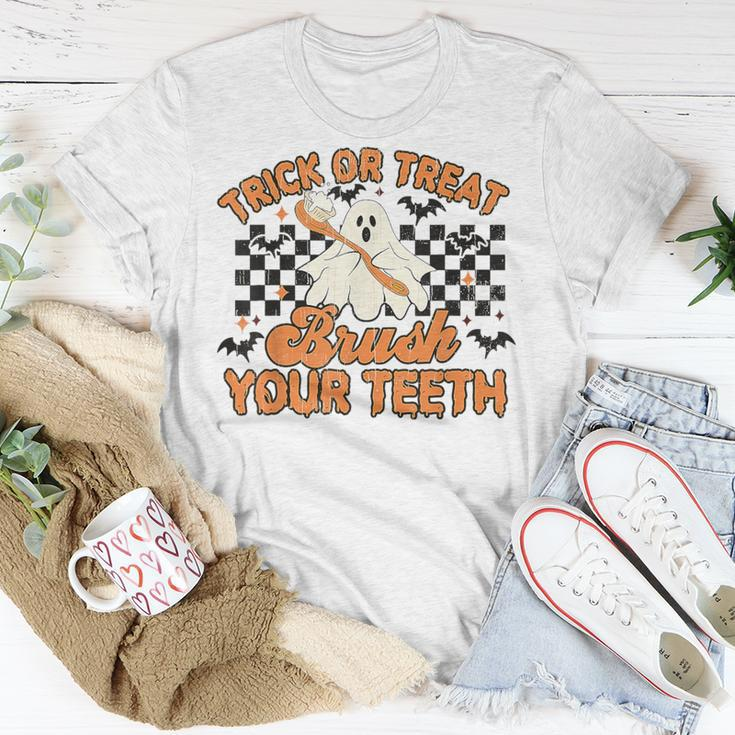 Dentist Trick Or Treat Brush Your Th Halloween Costume T-Shirt Unique Gifts
