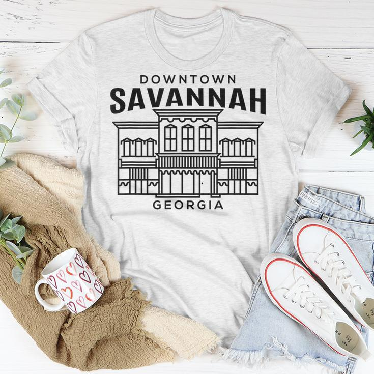Downtown Savannah Ga T-Shirt Unique Gifts