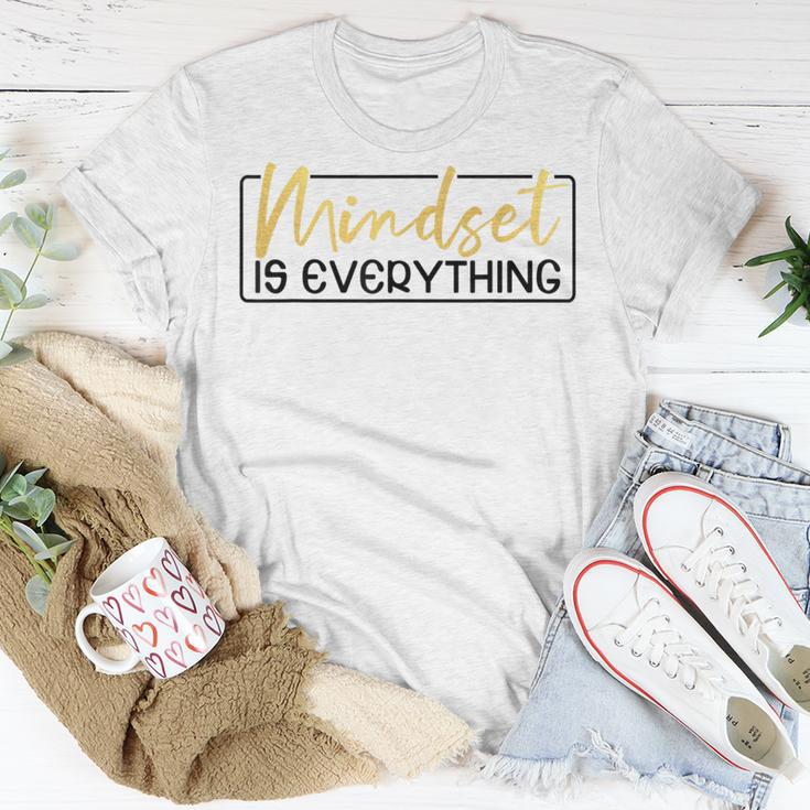 Everything Is Mindset Inspirational Mind Motivational Quote T-Shirt Unique Gifts