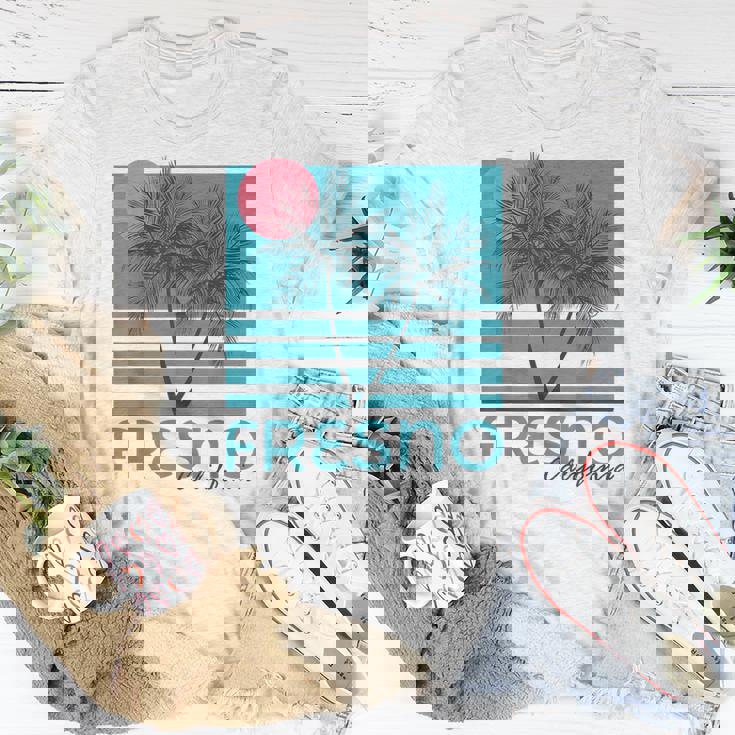 Fresno Ca Souvenir California Palm Tree T-Shirt Unique Gifts Fresno Ca Souvenir California Palm Tree T-Shirt Unique Gifts