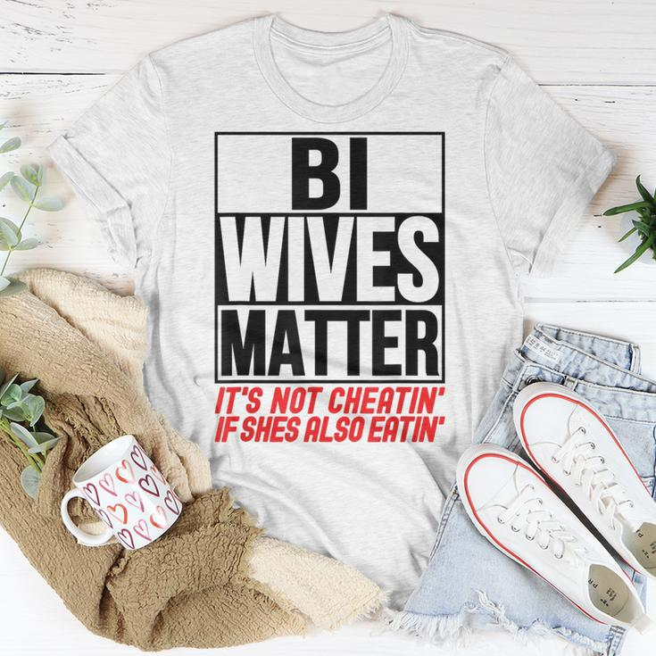Swingers Bisexual Bi Wives Matter Naughty Party Sex T-Shirt Unique Gifts