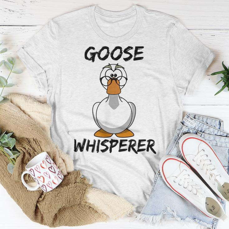 Goose Whisperer - Geese Hunting Stocking Stuffer Gifts Unisex T-Shirt Unique Gifts