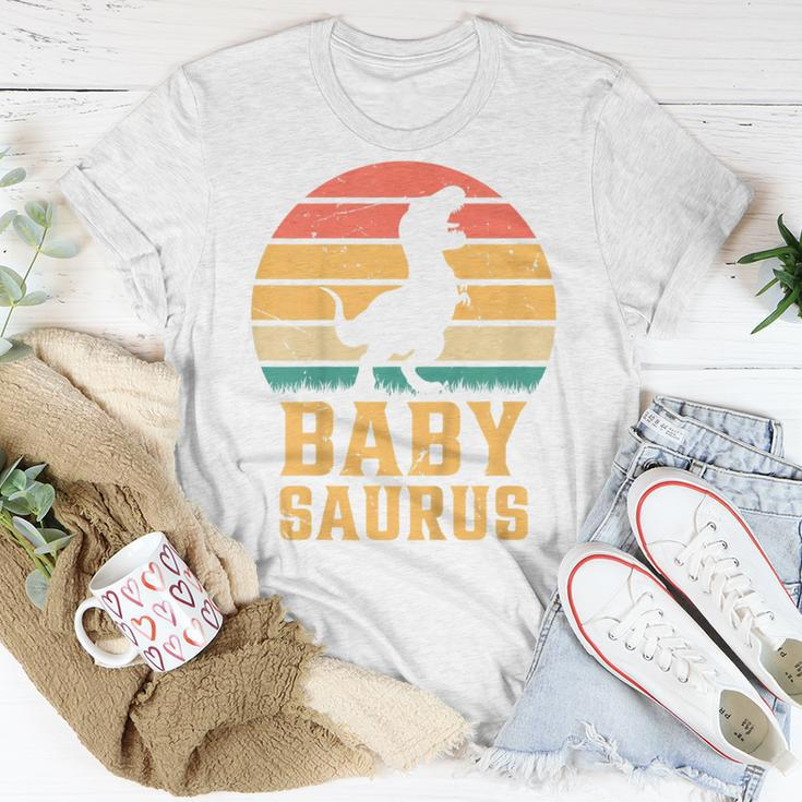 Kids Baby Saurus Newborn Baby Dino Baby Dinosaur Babysaurus Unisex T-Shirt Unique Gifts