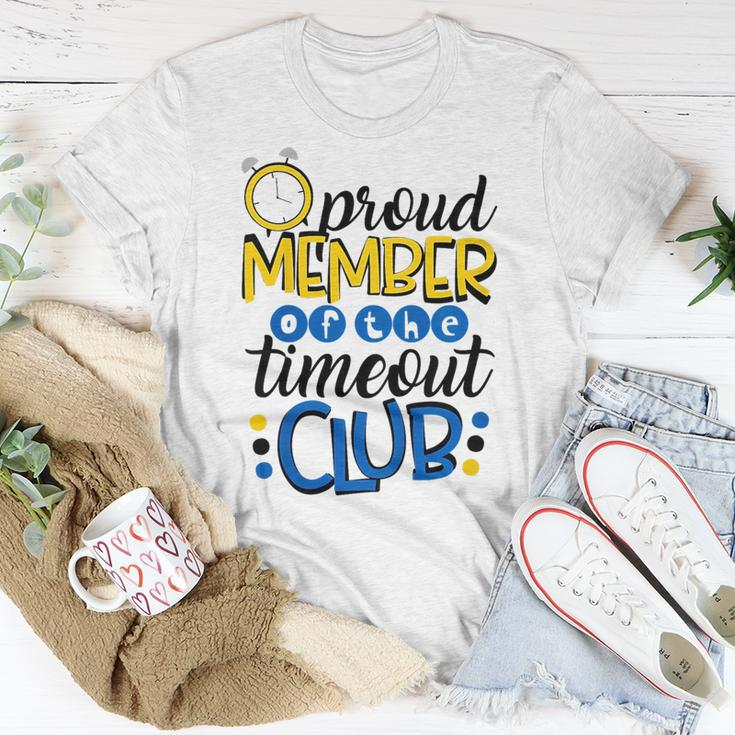 Kids Funny Baby Boy Son Toddler Proud Member Of The Timeout Club Unisex T-Shirt Unique Gifts