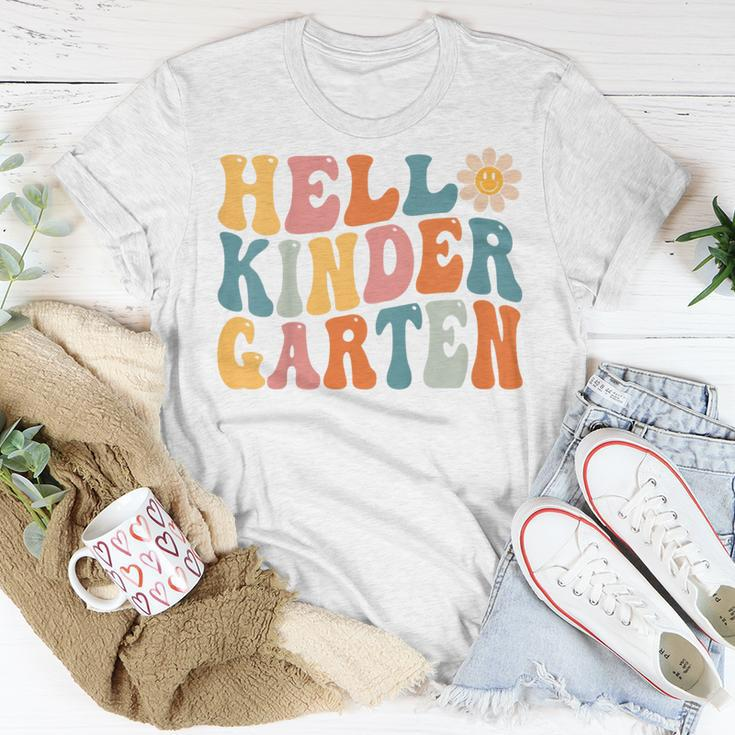 Kids Hello Kindergarten - Team Kinder Back To School First Day Unisex T-Shirt Funny Gifts