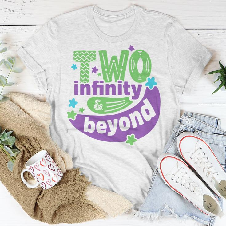 Kids Two Infinity N Beyond 2Nd Birthday Children Toddler Baby Boy Unisex T-Shirt Unique Gifts