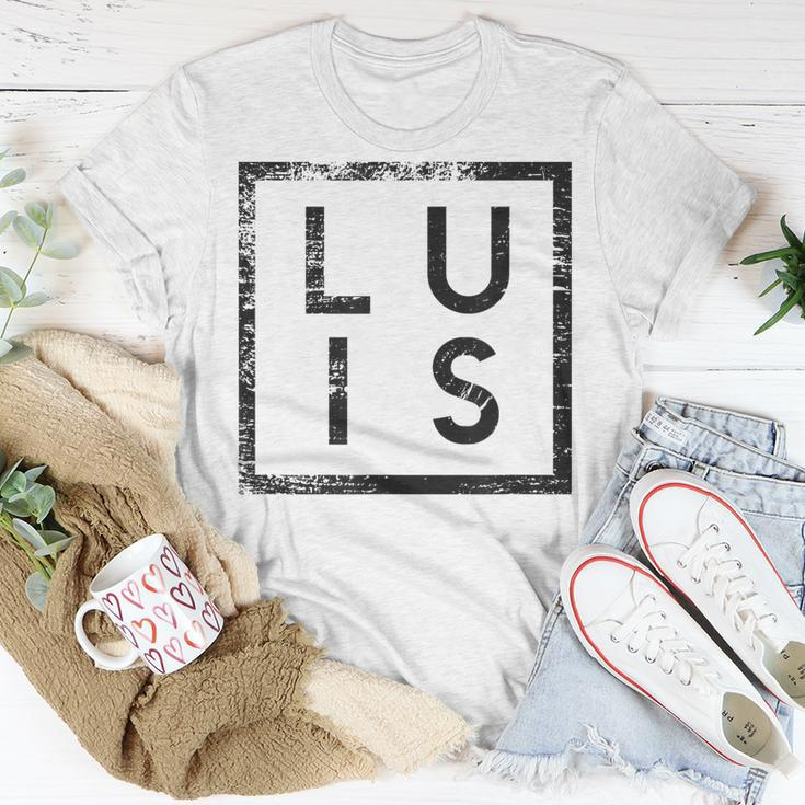 Luis Minimalism Unisex T-Shirt Unique Gifts
