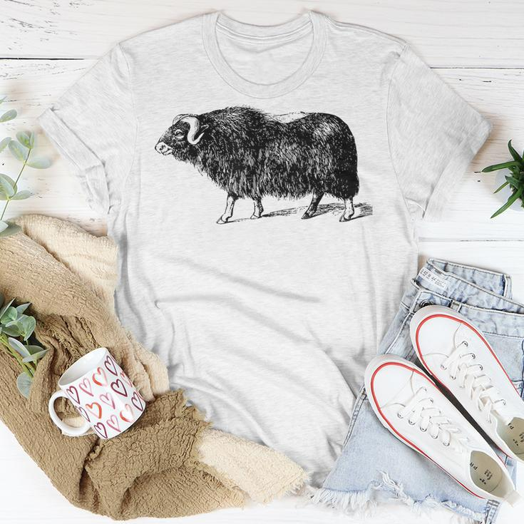 Musk Ox Arctic Buffalo Muskox Bovidae T-Shirt Unique Gifts