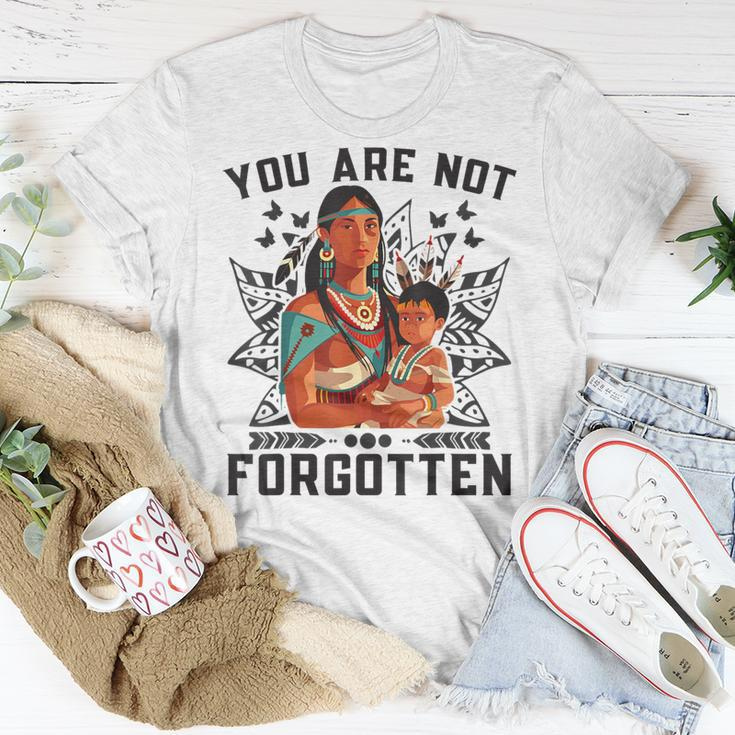 You Are Not Forgotten Canada Orange Day Indigenous Children T-Shirt Funny Gifts