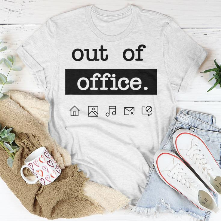 Out Of Office Work From Home Vacation Holiday T-Shirt Unique Gifts