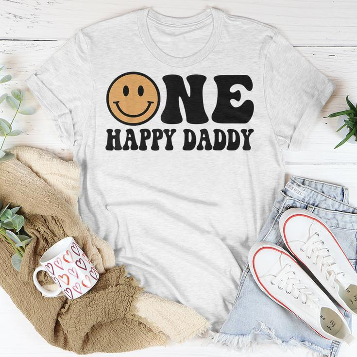 One Happy Dude 1St Birthday One Cool Daddy Family Matching T-Shirt Funny Gifts