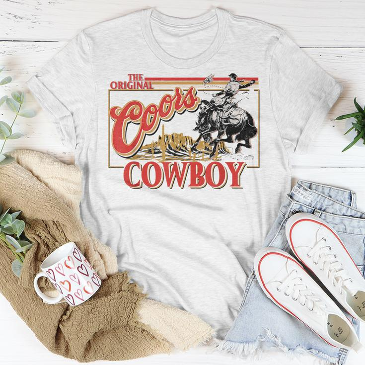 Punchy Cowboy Western Country Cattle Cowboy Cowgirl Rodeo Unisex T-Shirt Unique Gifts