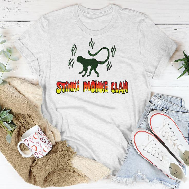 Stinki Monke Clan Gift For Mens Unisex T-Shirt Unique Gifts
