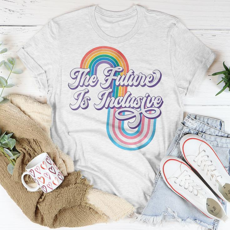 The Future Inclusive Lgbt Rights Transgender Trans Pride Unisex T-Shirt Unique Gifts