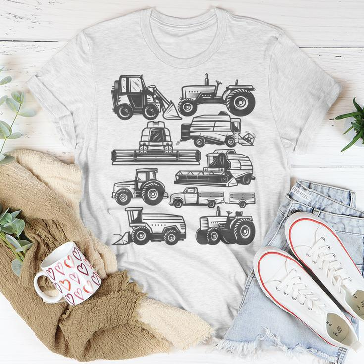 Tractor Farmer Farming Trucks Farm Boys Toddlers Girls Kids Unisex T-Shirt Unique Gifts