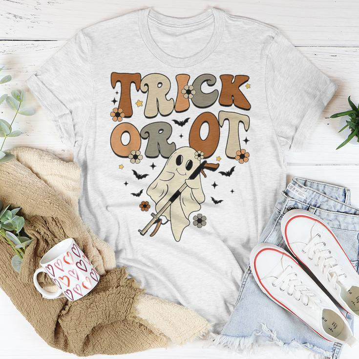 Trick Or Occupational Therapy Ot Ghost Halloween Costume T-Shirt Unique Gifts