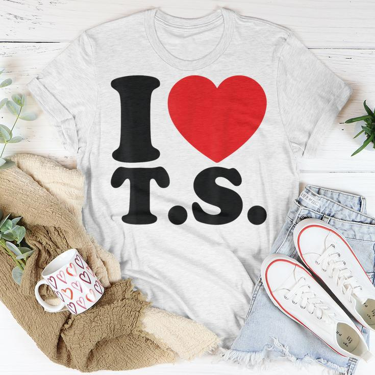 Valentine I Heart TS I Love Ts Couple Loving T-Shirt Funny Gifts