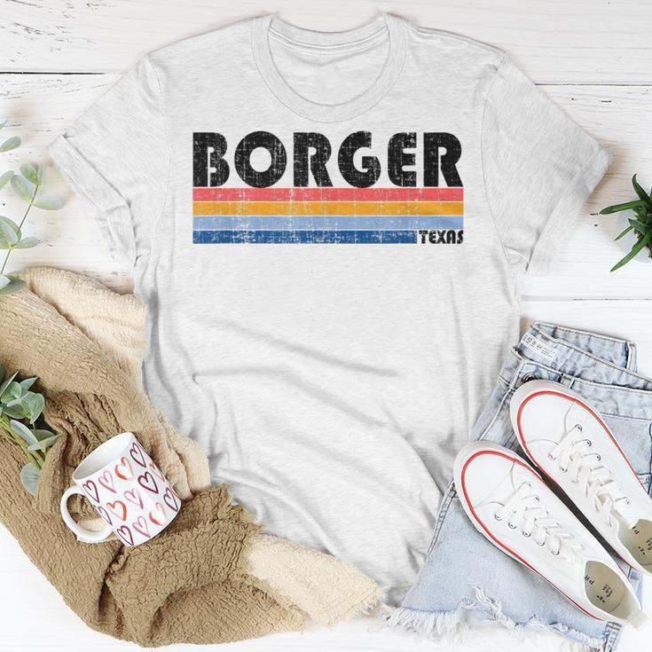 Vintage 70S 80S Style Borger Tx T-Shirt Unique Gifts