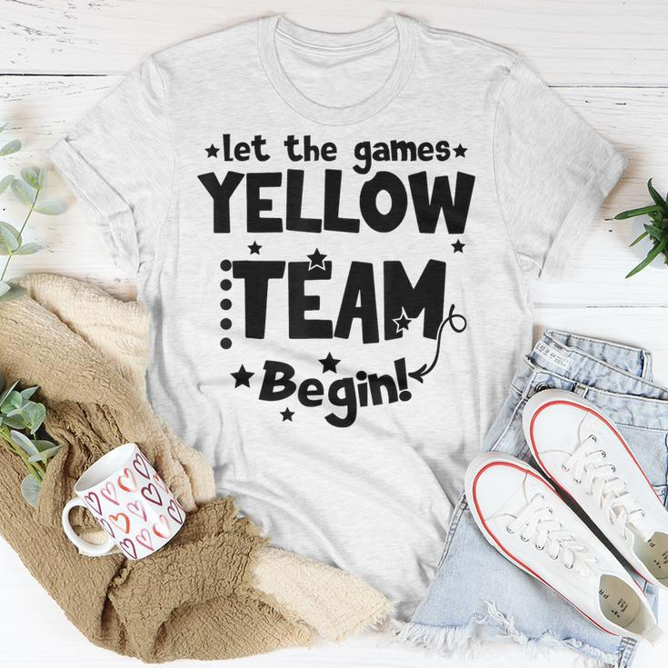Yellow Team Let The Games Begin Field Trip Day Unisex T-Shirt Unique Gifts