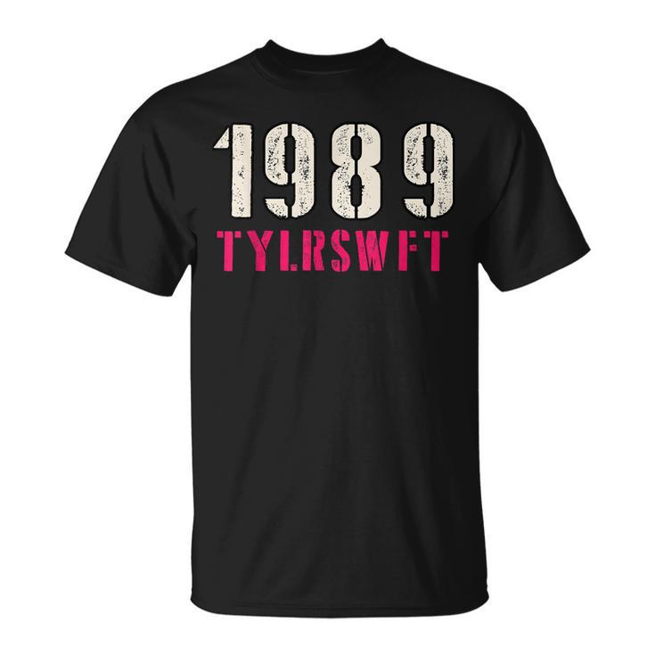 1989 Rose Vintage Style Tylrswft  Unisex T-Shirt