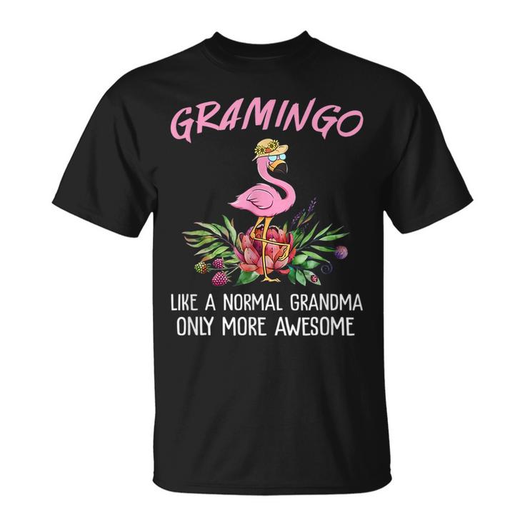 Gramingo Like A Normal Grandma Just More Fabulous  Unisex T-Shirt