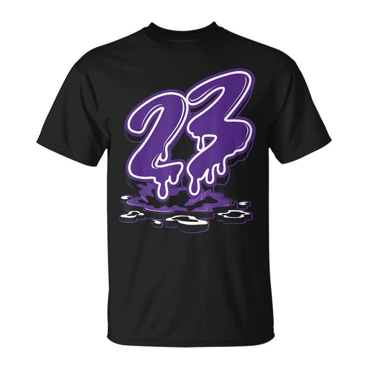 23 Drip Ko Field Purple 1S Matching T-Shirt