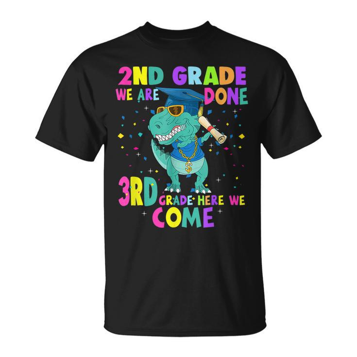 2Nd Grade Graduation Magical Dinosaur Unisex T-Shirt