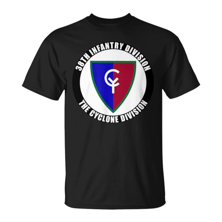38Th Infantry Division National Guard Cyclone Veteran T-Shirt