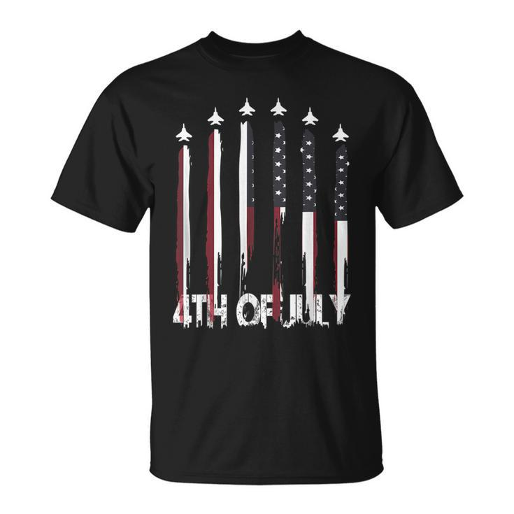 4Th Of July American Flag Vintage 4Th Of July  For Men Unisex T-Shirt