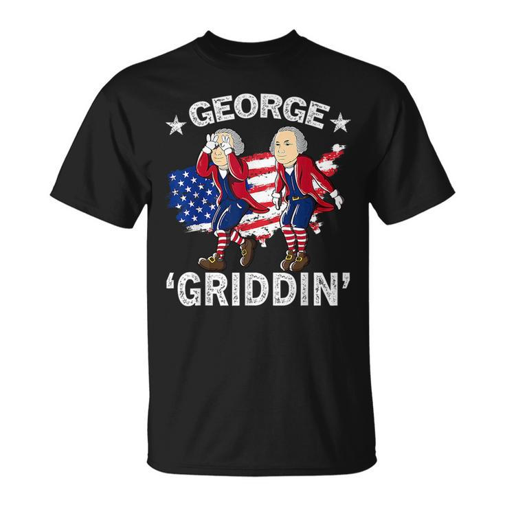 4Th Of July George Washington Griddy George Griddin Unisex T-Shirt