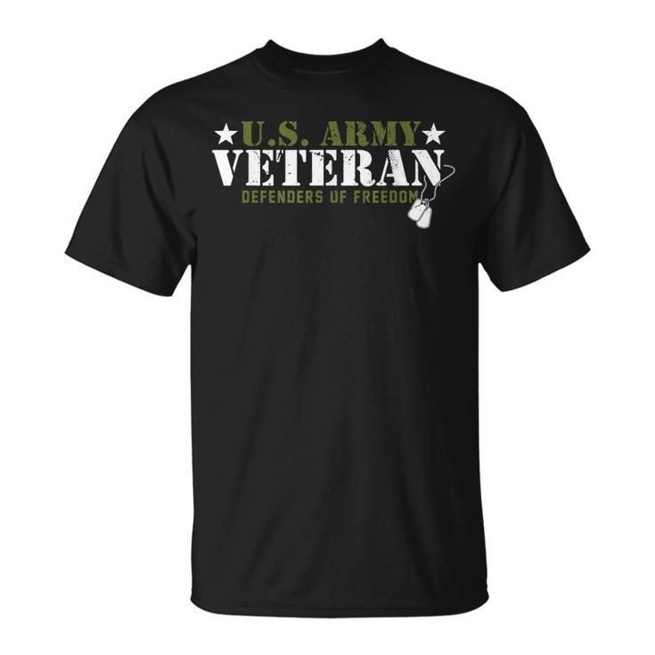 4Th Of July | Us Army Veteran Defender Of Freedom  Unisex T-Shirt