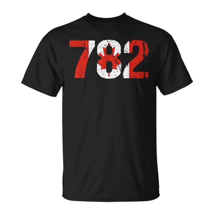782 Nova Scotia And Prince Edward Island Area Code Canada T-Shirt