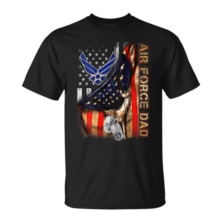 Air Force Dad Air Force Graduation Military Dad Gift  Unisex T-Shirt