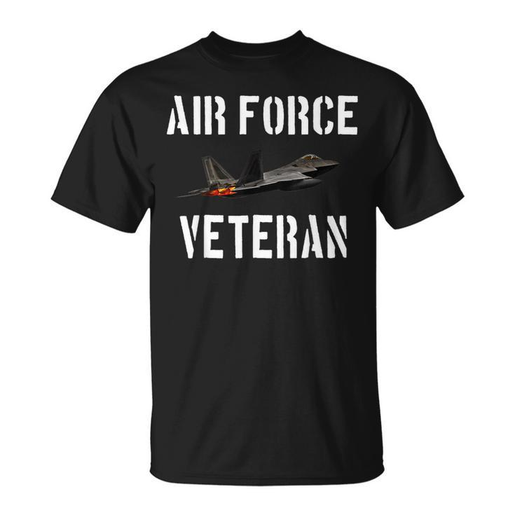 Air Force Veteran F22  Unisex T-Shirt