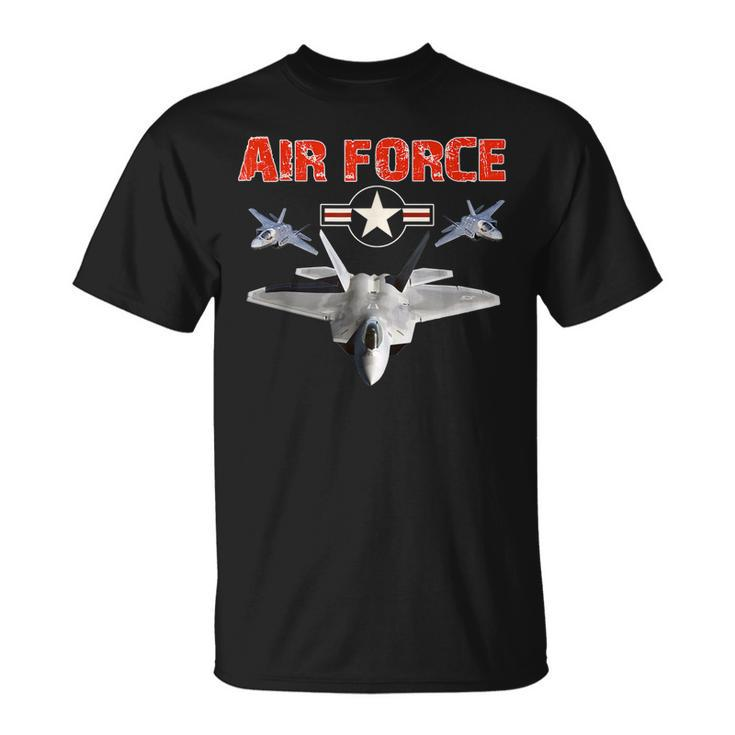 Air Force Vintage Rounde L Air Force Veteran Gift  Unisex T-Shirt