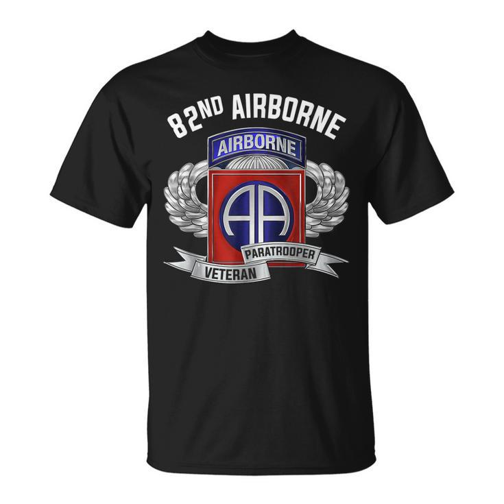 Airborne Veteran Paratrooper Army Military Soldier Gift  Unisex T-Shirt