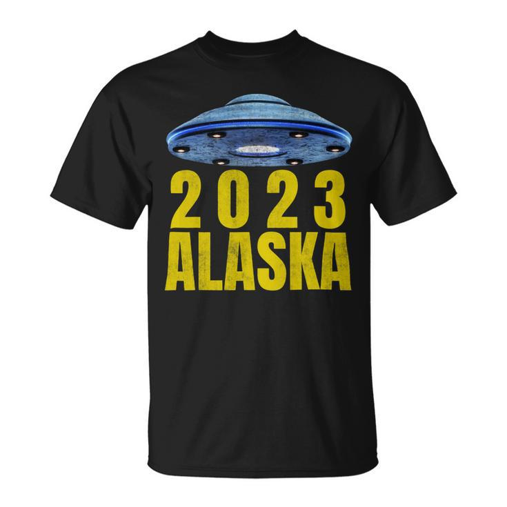 Alaska 2Alien Ufo For Science Fiction Lovers Unisex T-Shirt