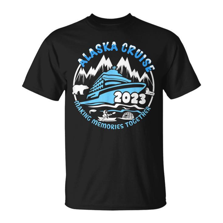 Alaska Cruise 2023 Family Vacation Group Matching Sea Trip  Unisex T-Shirt