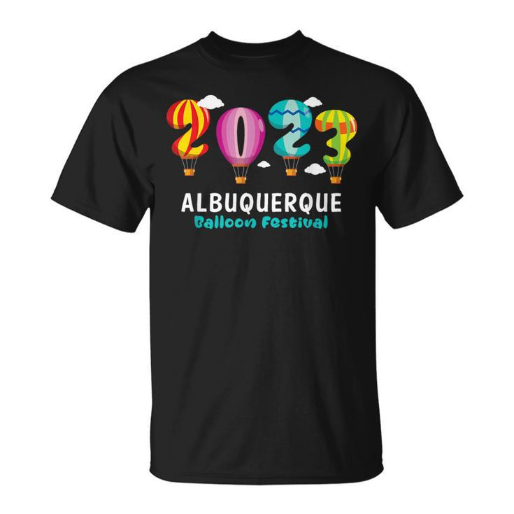 Albuquerque Balloon Festival 2023 New Mexico Fiesta T-Shirt