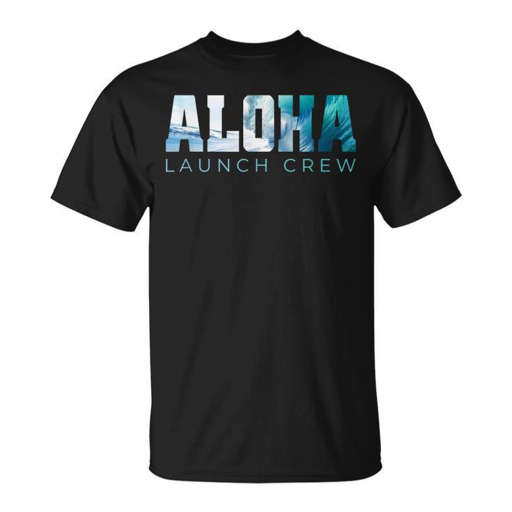 Aloha Big Wave Surf Camo Ocean In Honolulu Hawaii Oahu Maui  Unisex T-Shirt