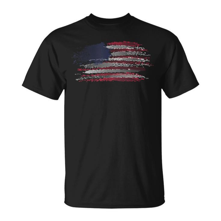 America Flag Patriotic 4Th Of July Usa Day Of Independence Patriotic Funny Gifts Unisex T-Shirt