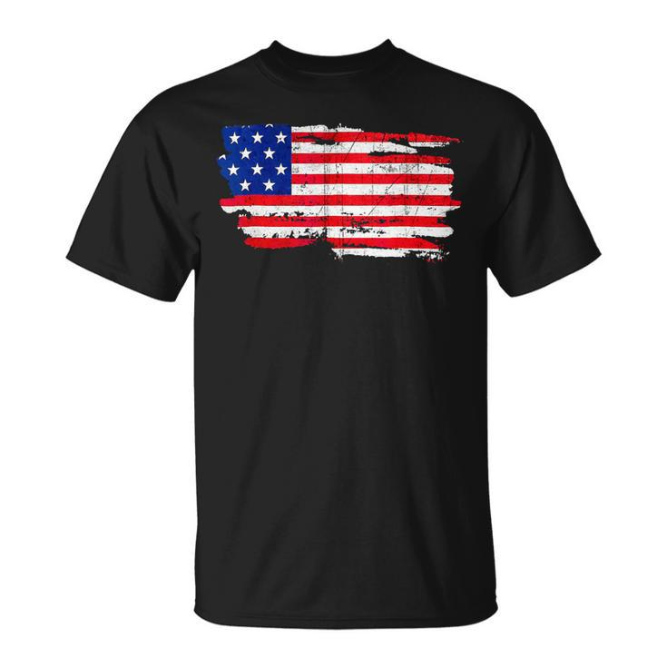America Flag Usa Patriotic 4Th Of July Independence Day Unisex T-Shirt