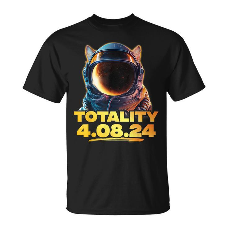 America Totality 40824 Corgi Total Solar Eclipse Dog 2024 T-Shirt