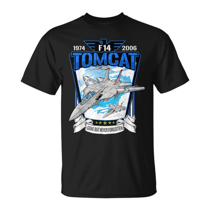 American Aircraft F14 Tomcat Fighter Jet For Airshow Avgeeks T-Shirt
