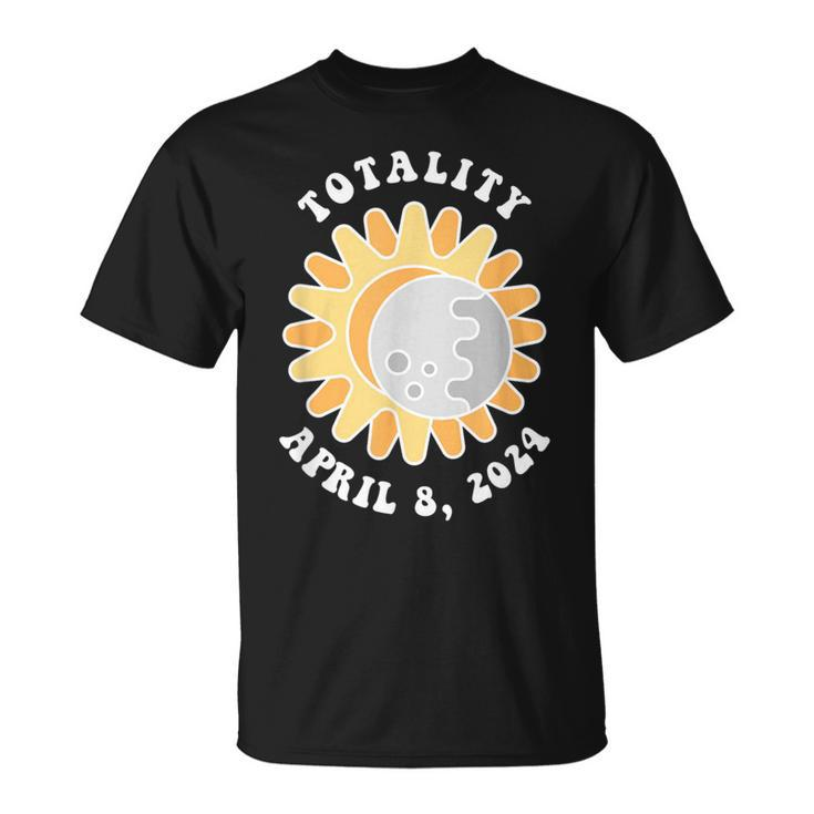 American Solar Eclipse The Path Of Totality April 8 2024  Unisex T-Shirt