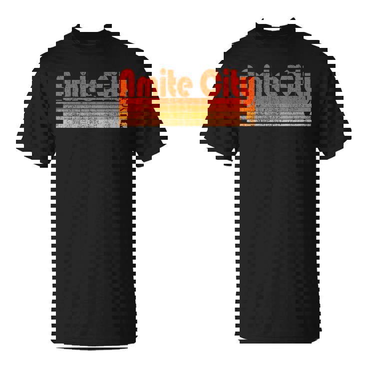 Amite City Louisiana Retro 80S Style T-Shirt