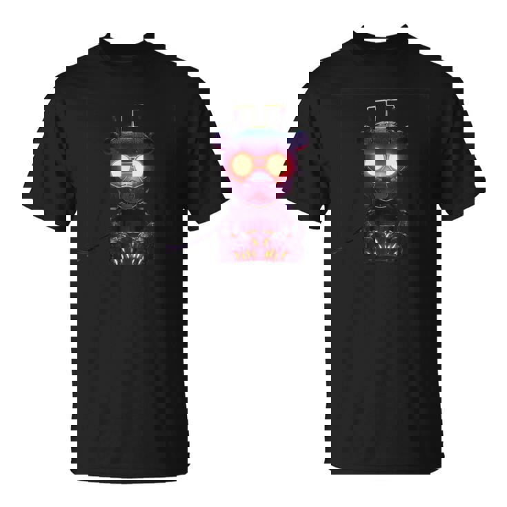 Animatronic Freddy A Bear Scary Mechanical Glowing-Fire T-Shirt