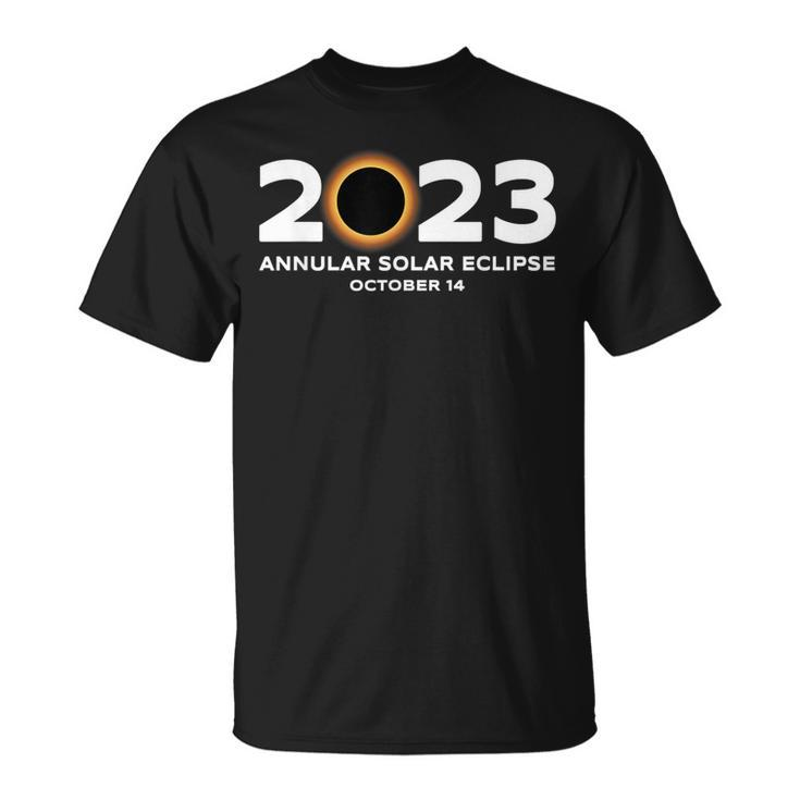 Annular Solar Eclipse 2023 October 14 Astronomy Lover T-Shirt